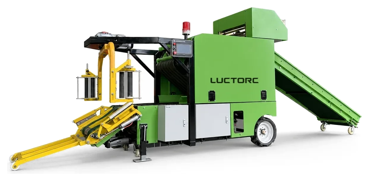 LUC-55 Double-Wrapping Integrated Baler Wrapper