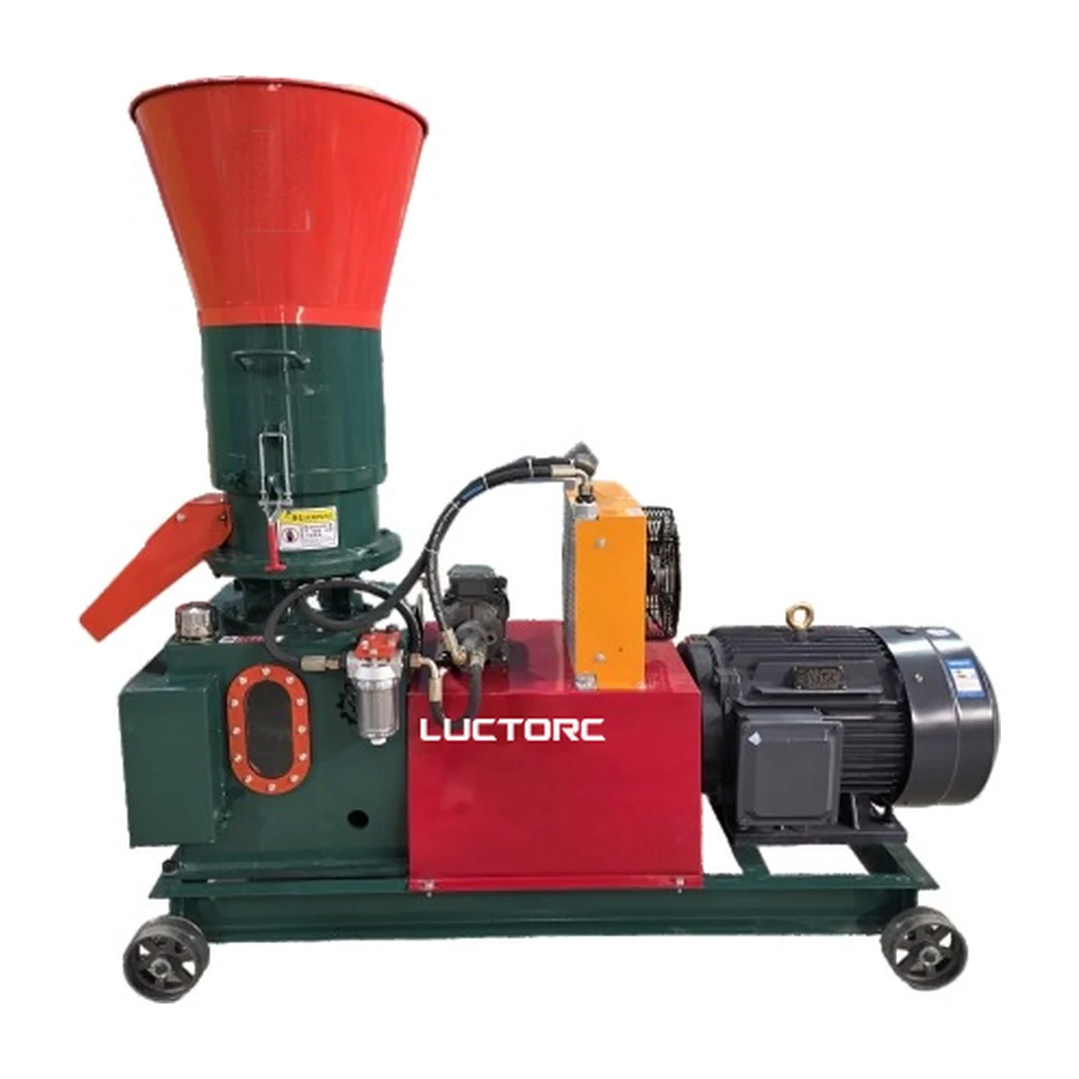Rotating-Roller Feed Pellet Mill view 4